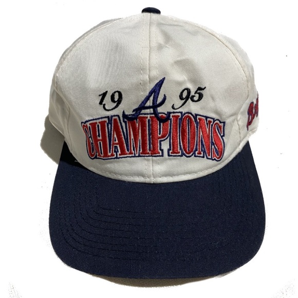 Vintage Atlanta Braves 1995 Starter Snapback - Picture 1 of 4